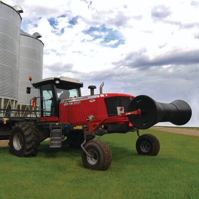 Swath Roller Winch Model