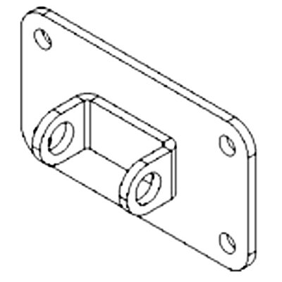 Flat Hinge - Small